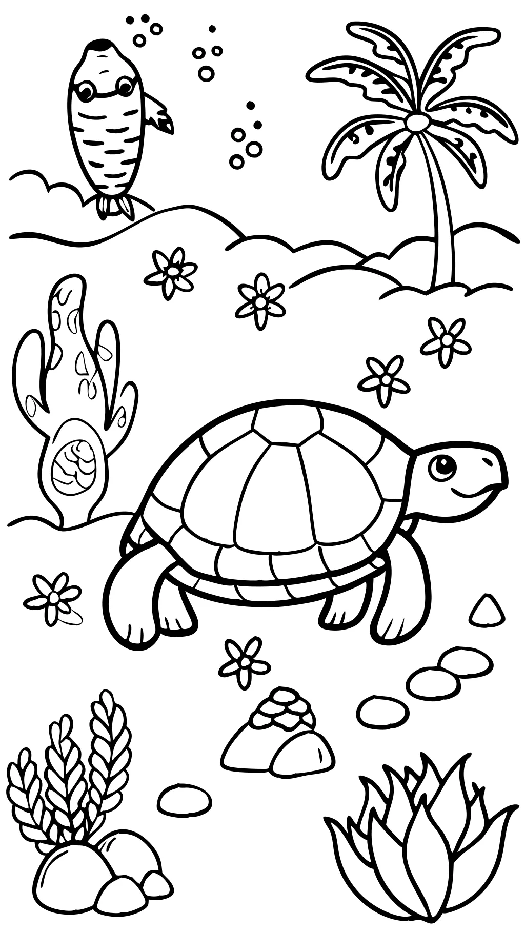 coloriages de tortues